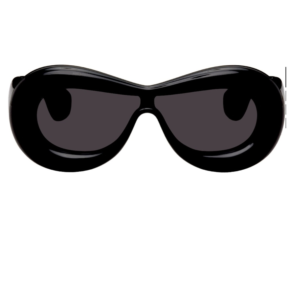 Loewe Black Inflated Mask Sunglasses